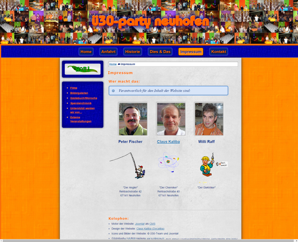 Website 2011 - 2015