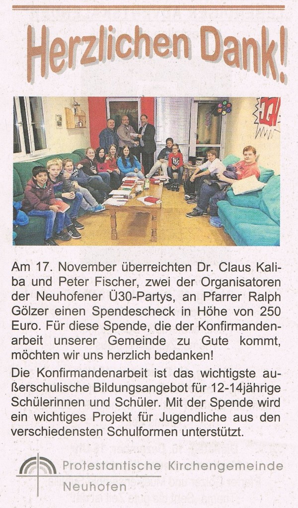 Amtsblatt VG Waldsee/OG Neuhofen Nr. 49/2012 (4.12.2014)